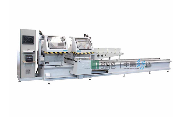 LMB2B-CNC-500*5000  CNC Double-head Miter Cutting Saw for Aluminum Curtain Wall (Arbitrary angle)