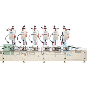 LMZZ6A-13  Aluminum Curtain Wall Multi Head Drilling Machine