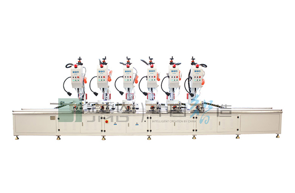 LMZZ6A-13  Aluminum Curtain Wall Multi Head Drilling Machine