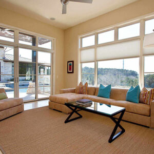 T66-85 - Aluminum frame sash flush window